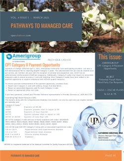 March Pathways to Managed Care